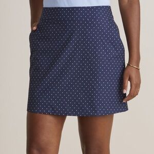 Vineyard Vines NWT Navy Athletic Performance Skort w/ Pockets